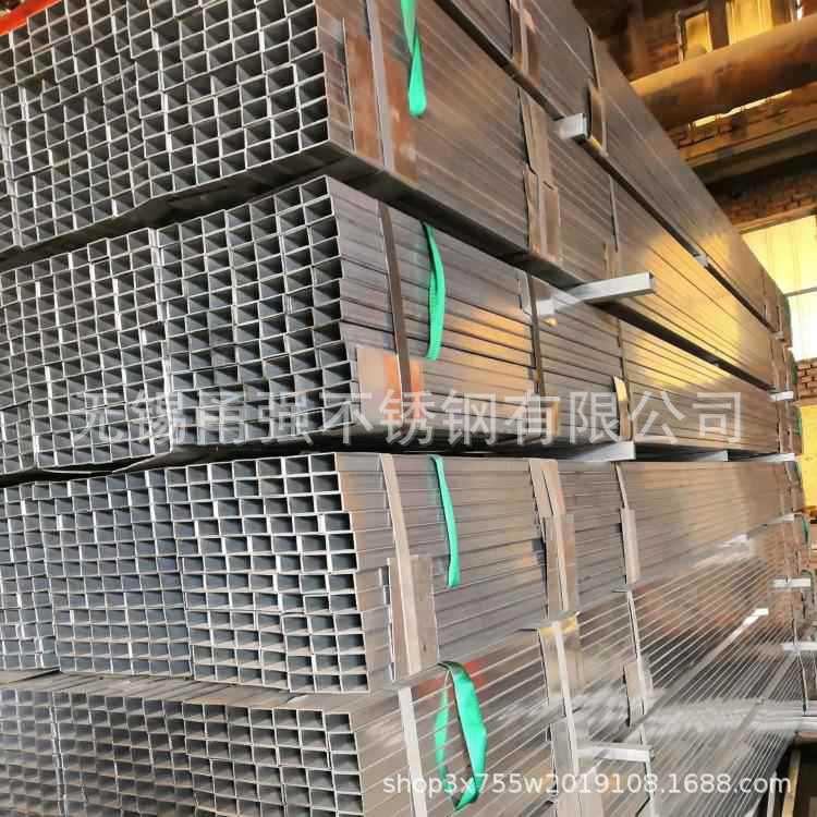 供应不锈钢304方管321方通酸洗面可做拉丝抛光规格齐全量大优