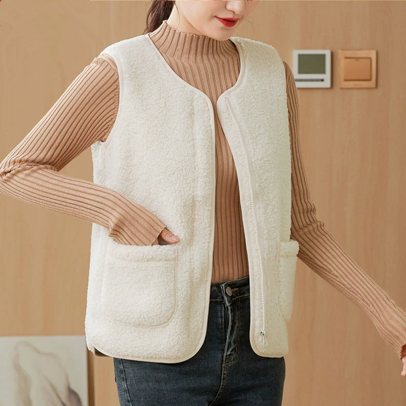 Новый кашемировый жилет из баранины 2024 осенью и зимой