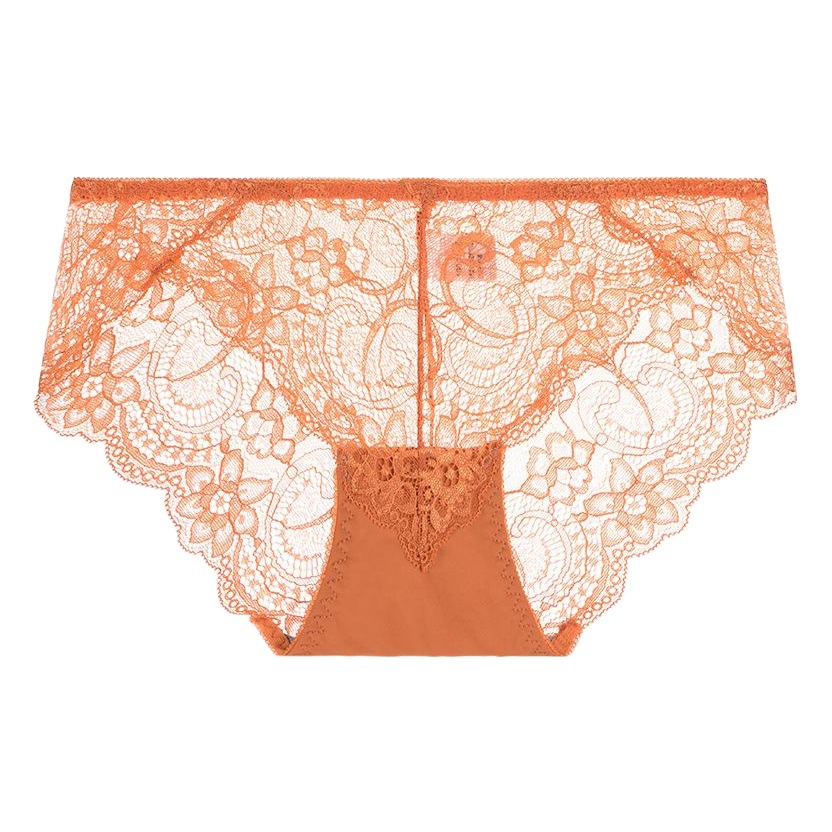 Bragas de mujer de algodón sexy floral con borde de encaje, bragas de mujer japonesas cómodas y agradables para la piel