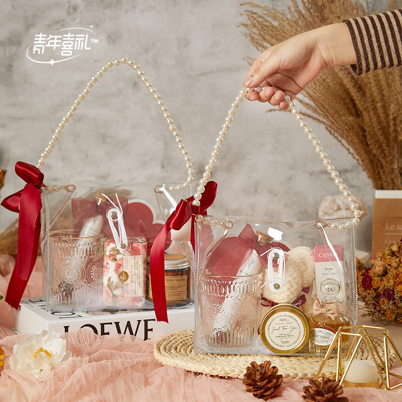 伴手礼女伴娘结婚实用小礼品高级感满月手提袋生日礼物女生礼物袋