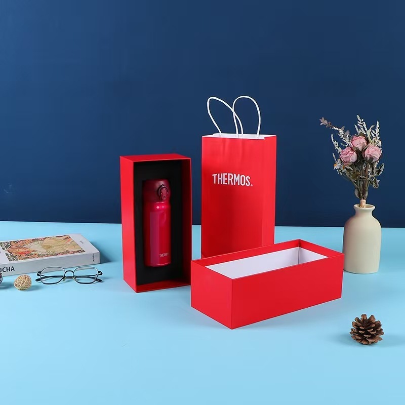 マジシャン ステンレス製魔法瓶カップ シンプル 軽量 バウンス蓋 ポータブル ストレート ウォーターカップ 350ml-500ml|undefined