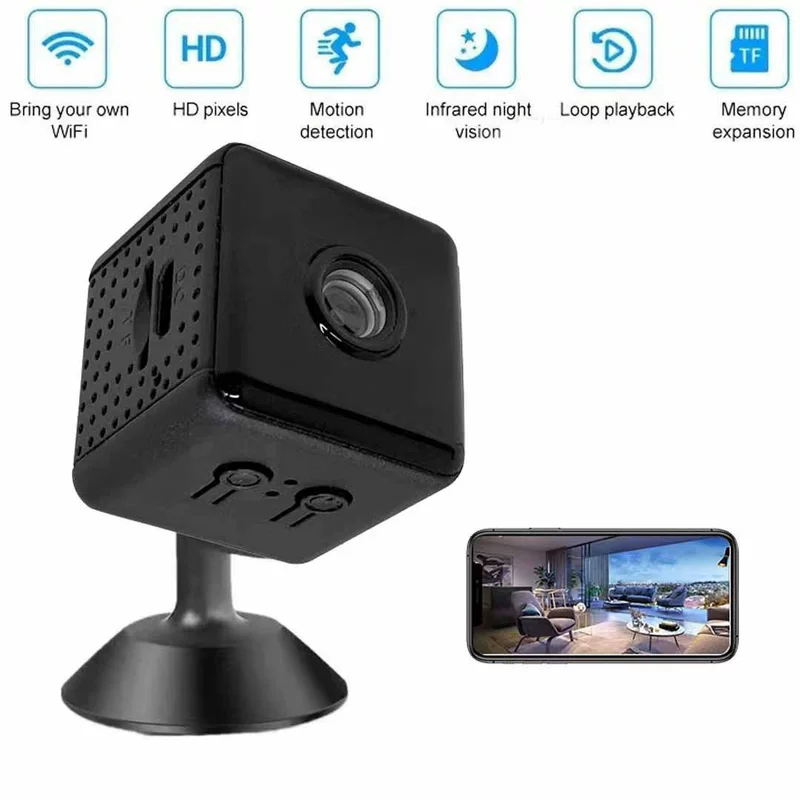 Умная CCTV-камера, трубка, упаковка, английский