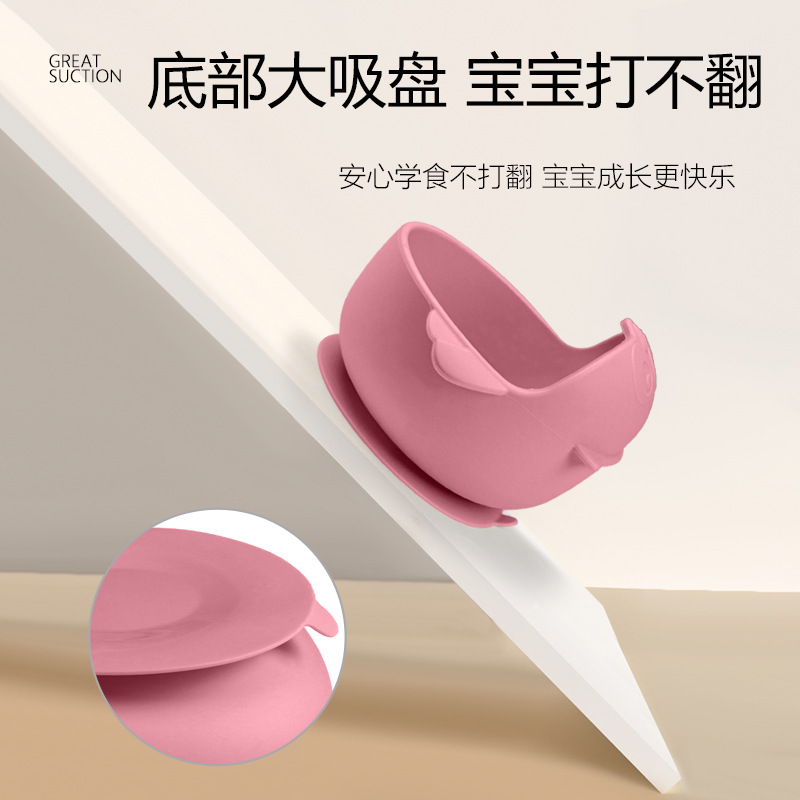 Nuevos productos de silicona cucharas para bebés, cubiertos para niños, cucharas para cubículos, cucharas para cubículos