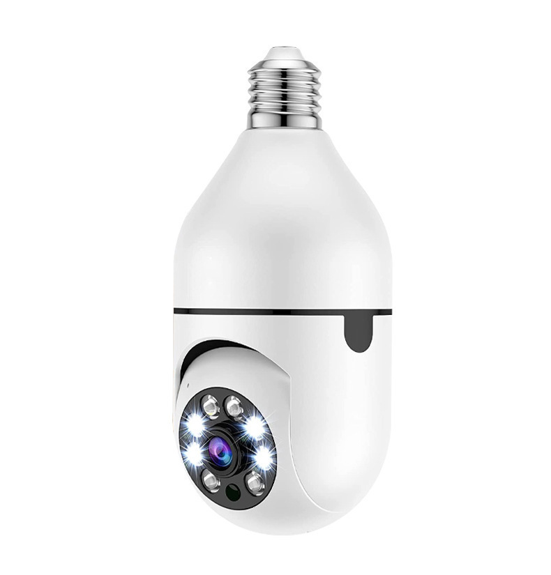 Bulb Camera 2MP360 Rotating wifi wireless camera High-Definition full-color night vision monitor Towell undefined