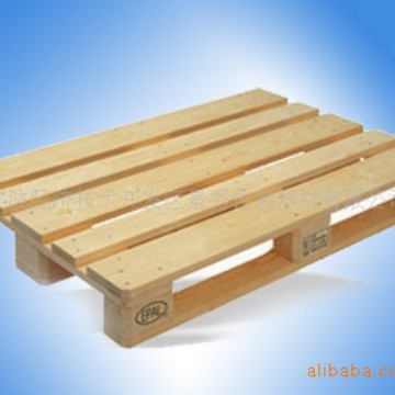 出口欧标实木托盘物流叉车垫仓板仓库防潮防潮木栈板欧标实木托盘