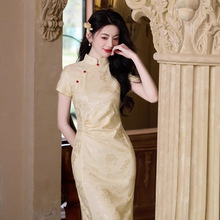 贝之韵旗袍2025新款改良少女年轻款新中式连衣裙夏季日常气质优雅
