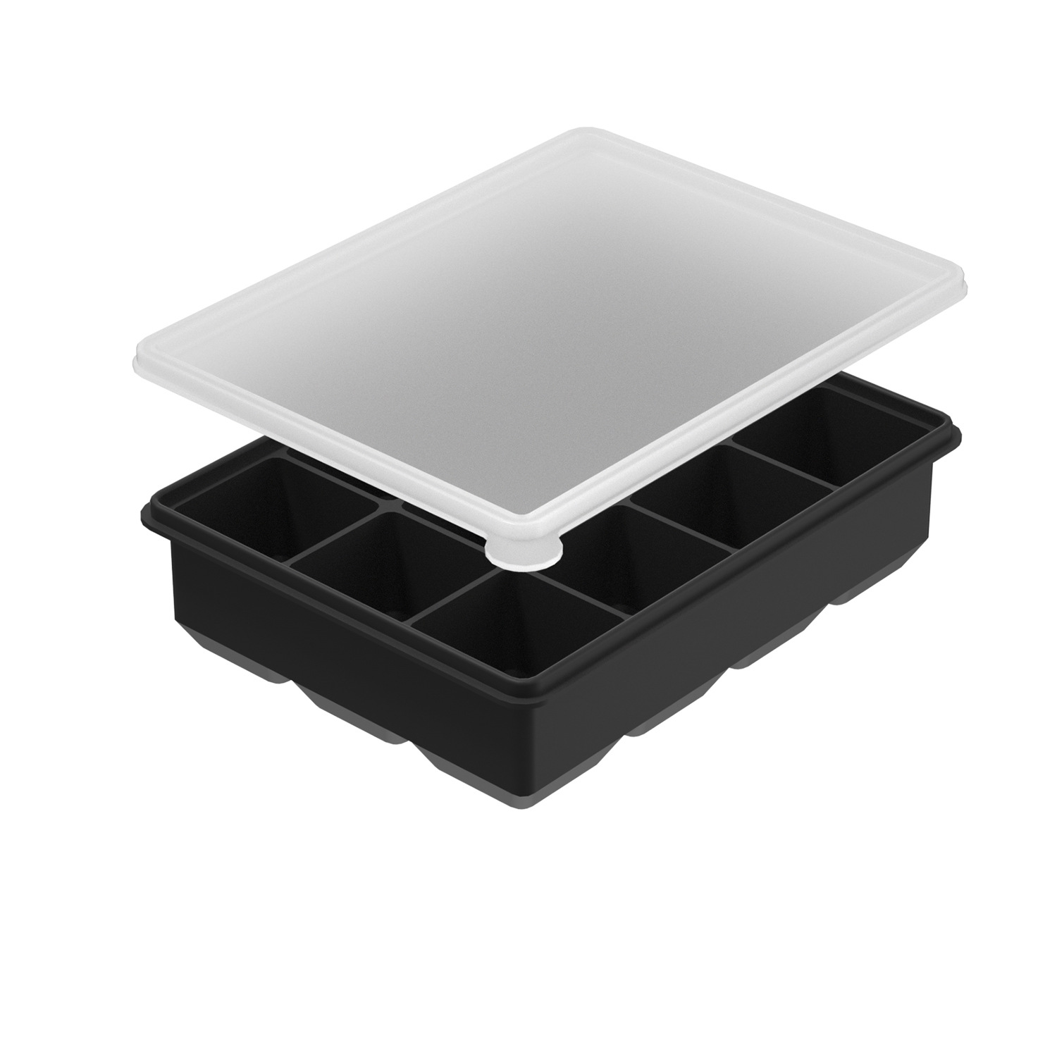For mother and baby, square, black, 12 cells