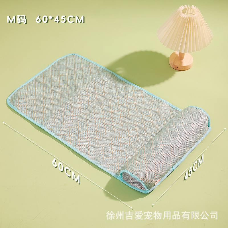 사각금선 등나무매트 M사이즈[60*45cm  8kg 이내]