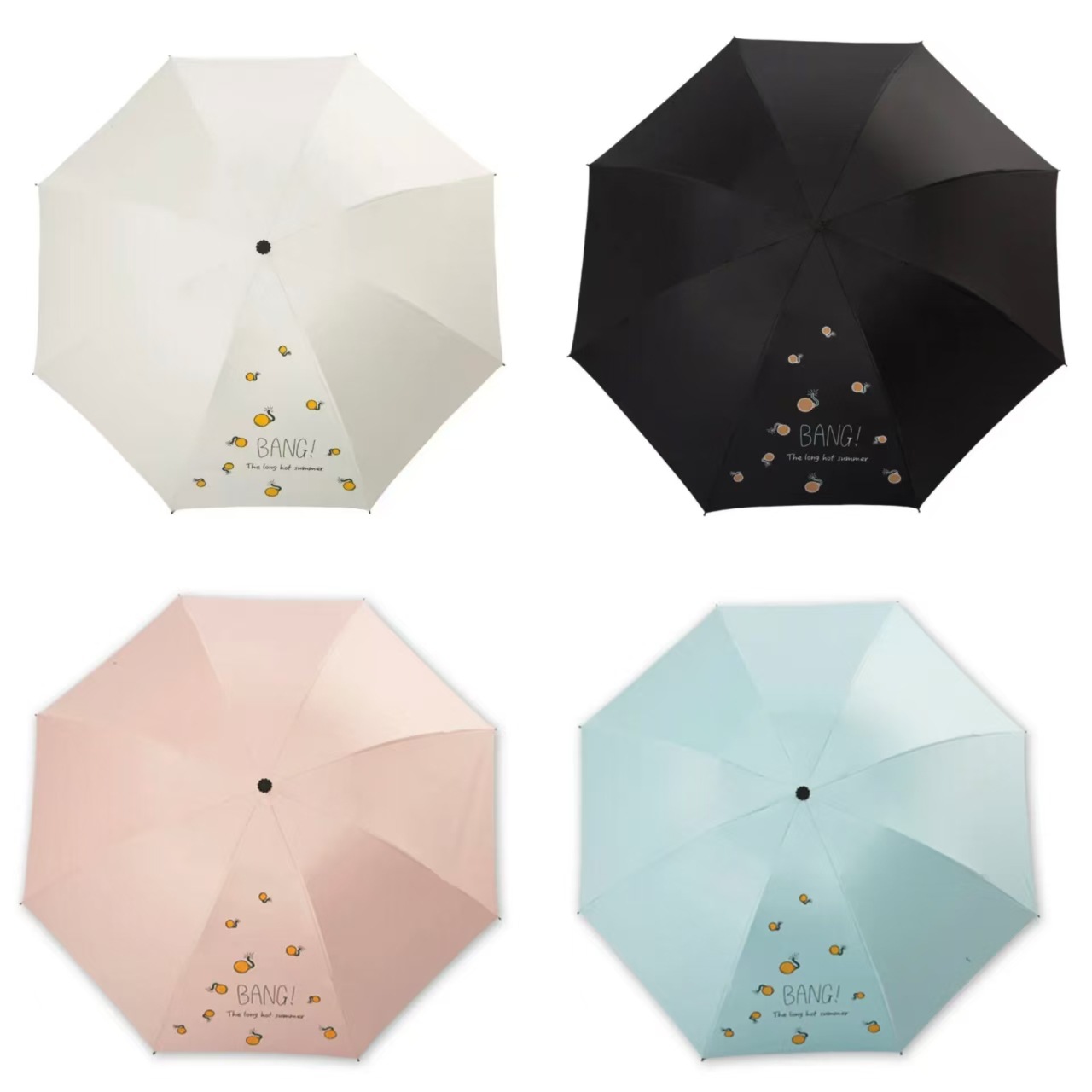 Paraguas anti-tempestad totalmente automático para aumentar el grosor y fortalecer el paraguas plegable súper grande para hombres sol y lluvia al por mayor