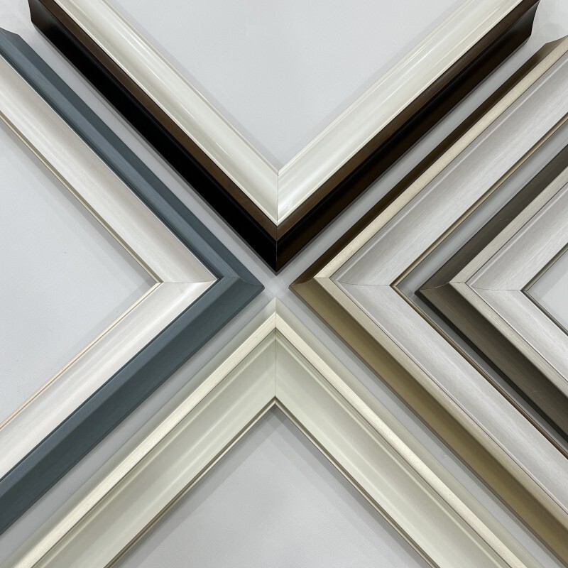 Modern Minimalist Style Ps Foam Decorative Photo Frame Strip Photo Studio Wedding Photo Frame Line Oil Painting Framed Photo Frame Strip