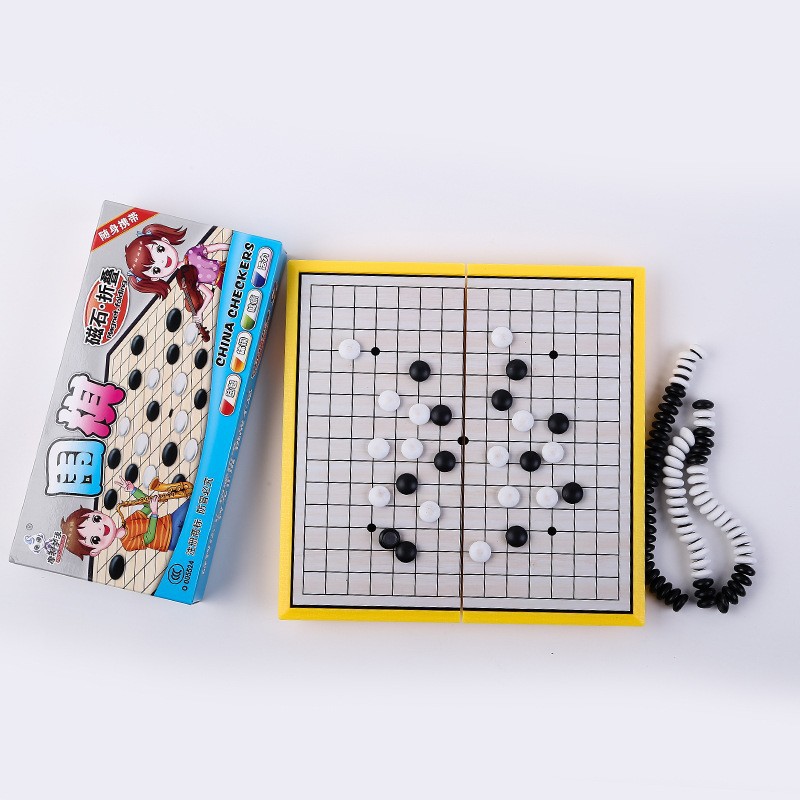 Ajedrez magnético plegable grande y pequeño ajedrez de vuelo magnético Go Go