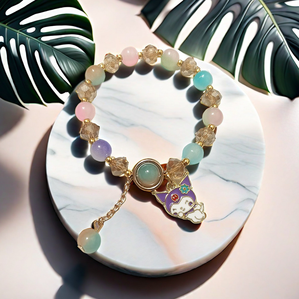 KT01 풀바디 퍼플 쿠로미 팔찌