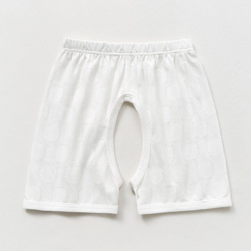 Pantalones Cortos de Cinco Puntos con Entrepierna Abierta para Bebé de Fibra de Celulosa para Bebés image 7