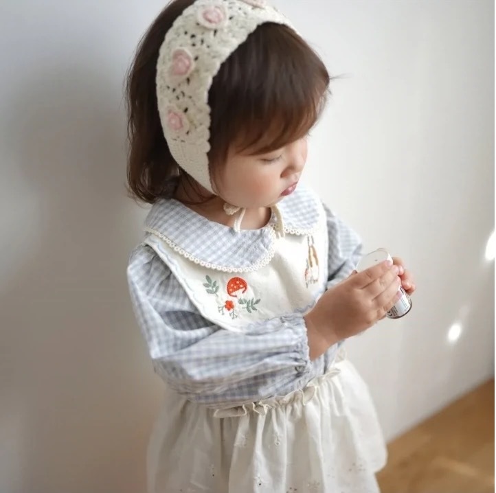 Mono de otoño para niños, pelele a cuadros para bebé, estilo coreano, ropa infantil, nuevo modelo 2025, pelele para niñas, conjunto de otoño