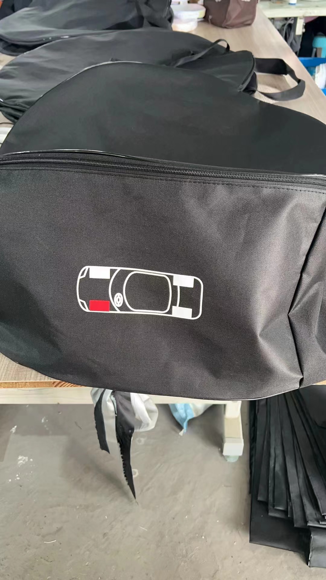 600D Oxford cloth tire storage bag car tire cover waterproof dustproof sunscreen bicycle tire storage bag