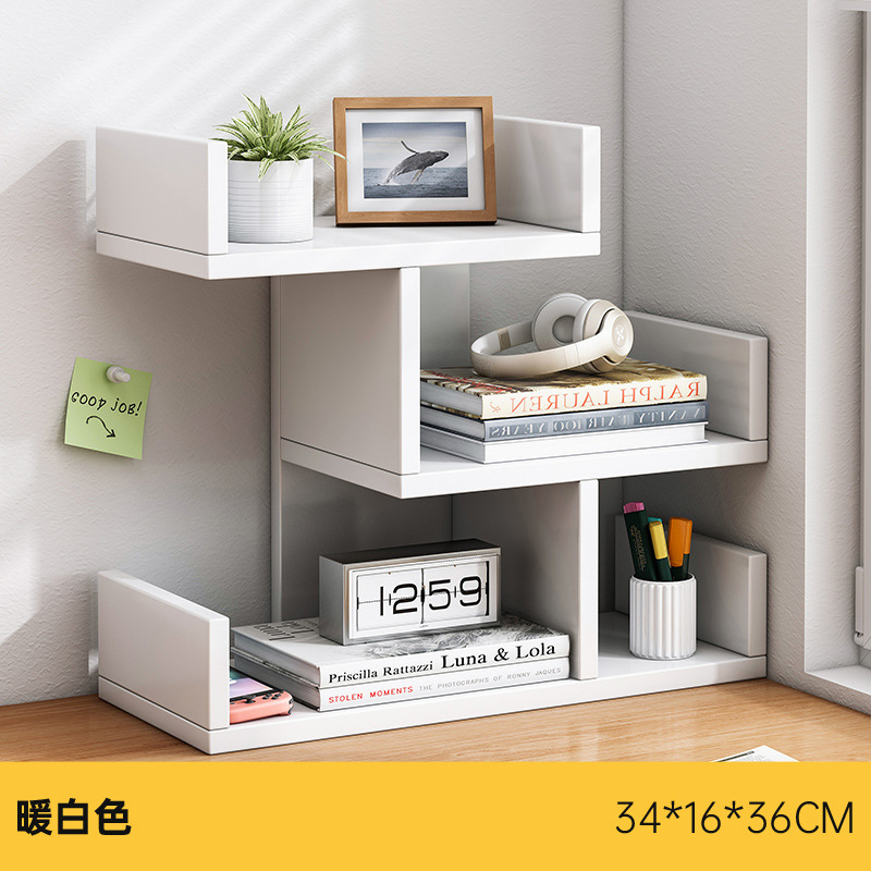 [3 층] 따뜻한 흰색 34*16*36cm