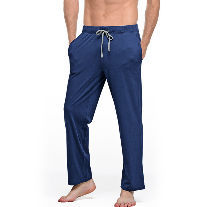 Men's Cotton Comfortable Sleep Pants for Foreign Trade 2025 Spring and Autumn Home Casual Long Pants Loose Sports Yoga Casual Pants Men's Cotton Comfortable Sleep Pants for Foreign Trade 2025 Spring and Autumn Home Casual Long Pants Loose Sports Yoga Casual Pants
