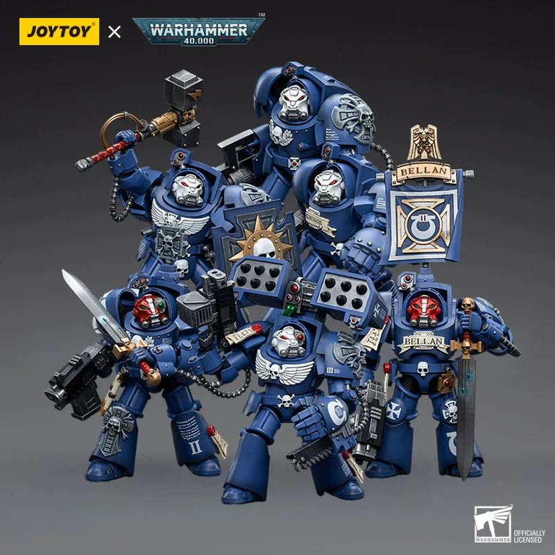 Фигурка (JOYTOY) Warhammer 40K Terminator, масштаб 1:18, подвижный коллекционный набор