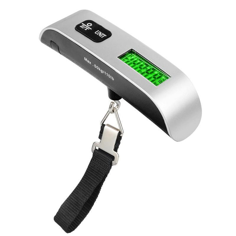 Bagaj ölçeği dijital ölçekli el çantası ölçeği kanca ölçeği koli ölçeği 50 KG mini asılı ölçekli el çantası bahar asılı ölçekli balıkçılık ölçeği