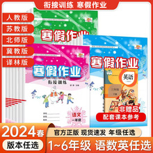 2024新版培优寒假作业衔接训练123456年级小学通用寒假作业