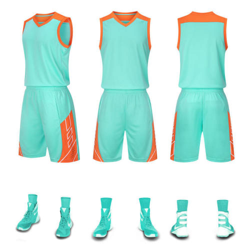 Basketball uniform suit training camp vest summer wholesale adult and children group purchase printable picture printing number 872#
