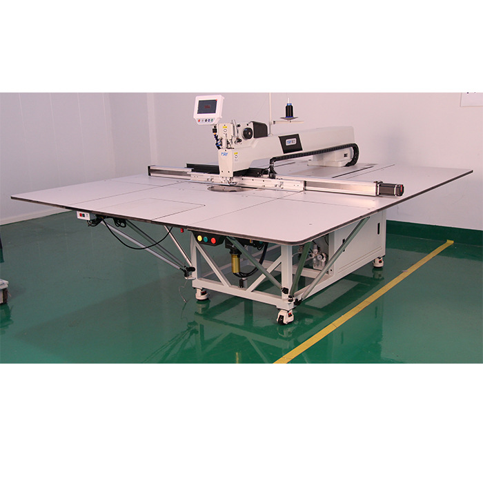 大缝制范围模板机三丝杆模板机智能旋转针杆激光自动吸风线羽绒服
