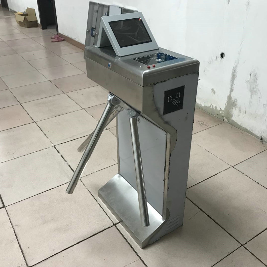 智能通道立式三辊闸人脸识别小区工地学校景区摆闸翼闸人行通道闸