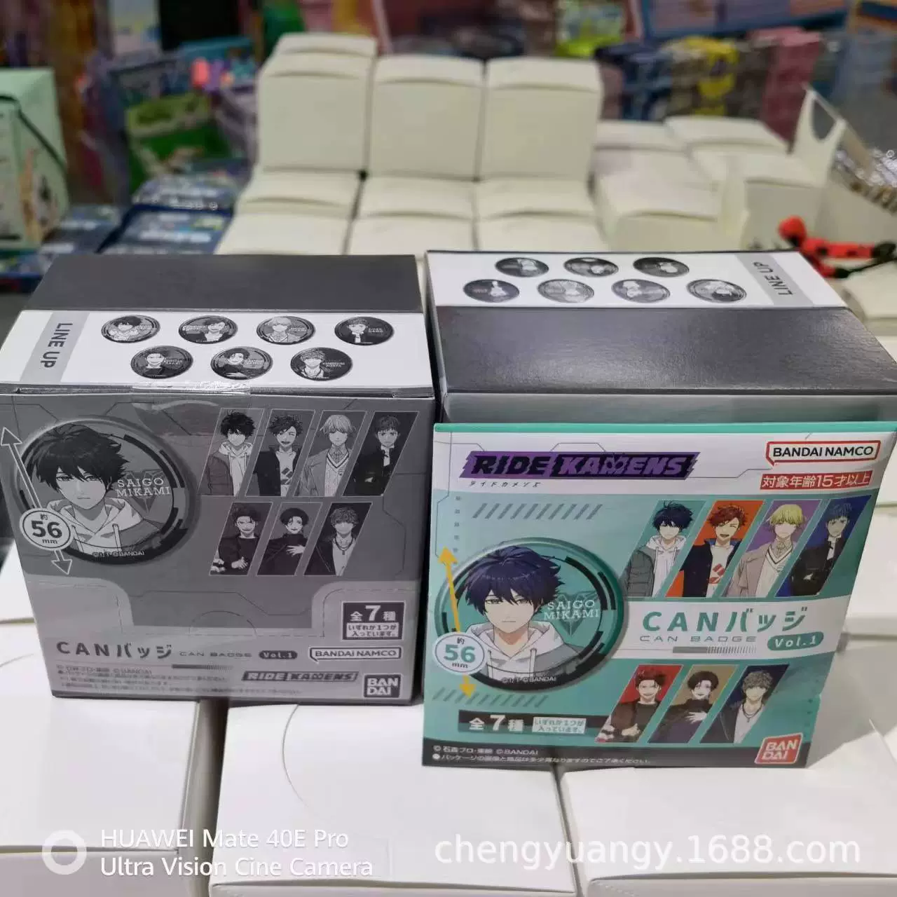 tinplate бейдж (Хацунэ Мику) blind box, коллекционная булавка, одна случайная дизайн, 7 вариантов набора