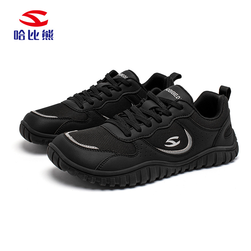 Zapatos HOBIBEAR de punta ancha, zapatos de primavera y otoño para hombre, zapatos minimalistas, zapatos casuales, zapatos de horma ancha, zapatos para caminar, zapatos deportivos, venta directa del fabricante