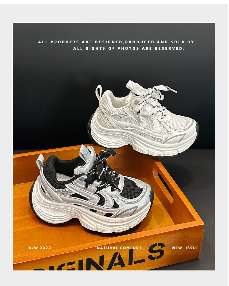 Breathable Double Mesh Kids Sneakers Lightweight Slip-on Trainers_voghion.com
