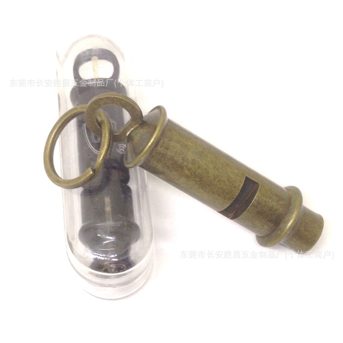 Directly supplied by the manufacturer, hard-handled whistle, antique copper iron whistle, polished and electroplated, survival training whistle, referee whistle