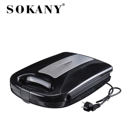 EU Regulation Cross-border SOKANY126 Breakfast Sandwich Machine Toasting Bread Sandwich Machine Multifunctional Toaster