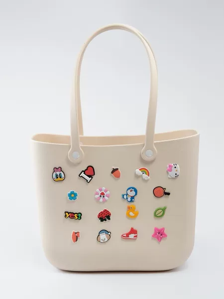 [Factory Direct Sales] Eva Injection Molded New Crescent Bag, Versatile Niche Handbag, Cross-Border Hot Selling Eva Cosmetics Bag