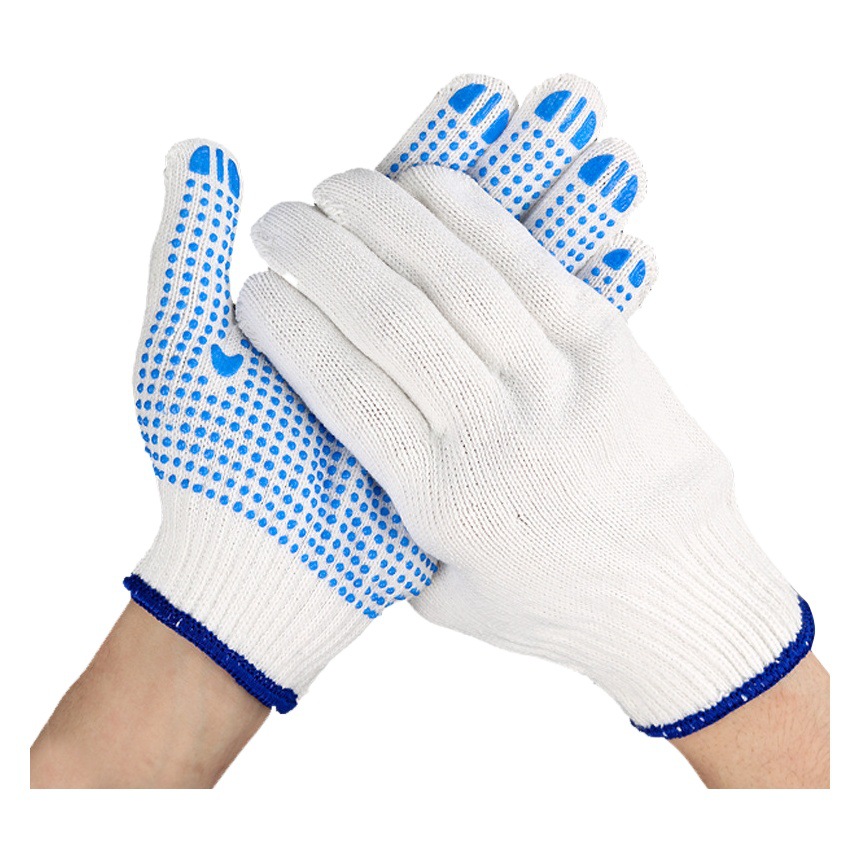 Fábrica de guantes de dispensación de plástico al por mayor engrosada Porter Protección Laboral suministros de protección resistente al desgaste antideslizante guantes de dispensación de cuentas