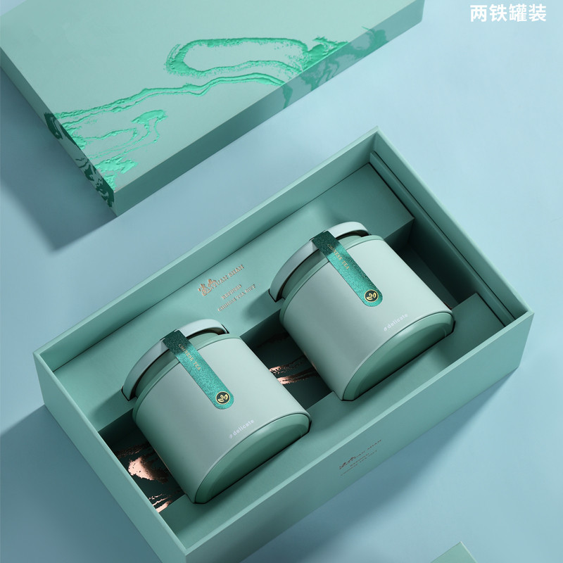 高档茶叶包装盒龙井毛尖碧螺春崂山绿茶红茶白茶通用茶叶礼盒空盒