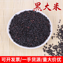 大量供应黑米黑糙米 黑香米无染色黑大米 有血糯米各种杂粮批发