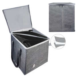 跨境新品衣架手提收纳箱家用洗衣阳台收纳盒衣架整理器Hanger box