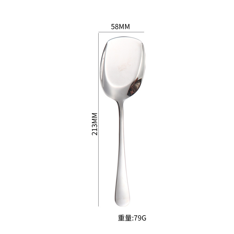 304 cubiertos de acero inoxidable suministros de hotel de comida occidental 1010 cucharas de servicio cucharas de café cuchillo de filete cucharas