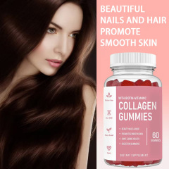 跨境专供嚼出少女肌collagen gummies胶原蛋白软糖
