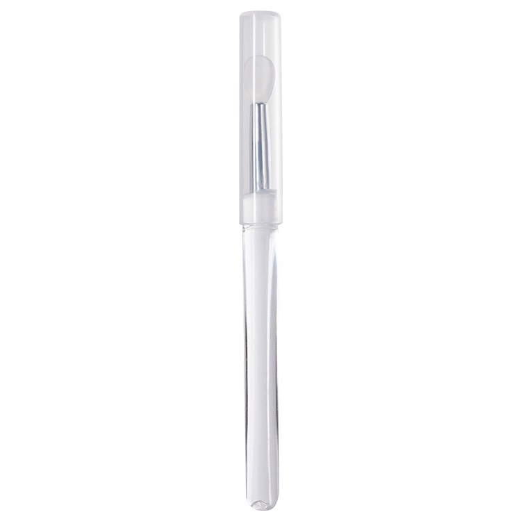 Transparent Silicone Glue Stick for Manicure — Reusable Pen-Cap Applicator for Nail Powder & Sequins