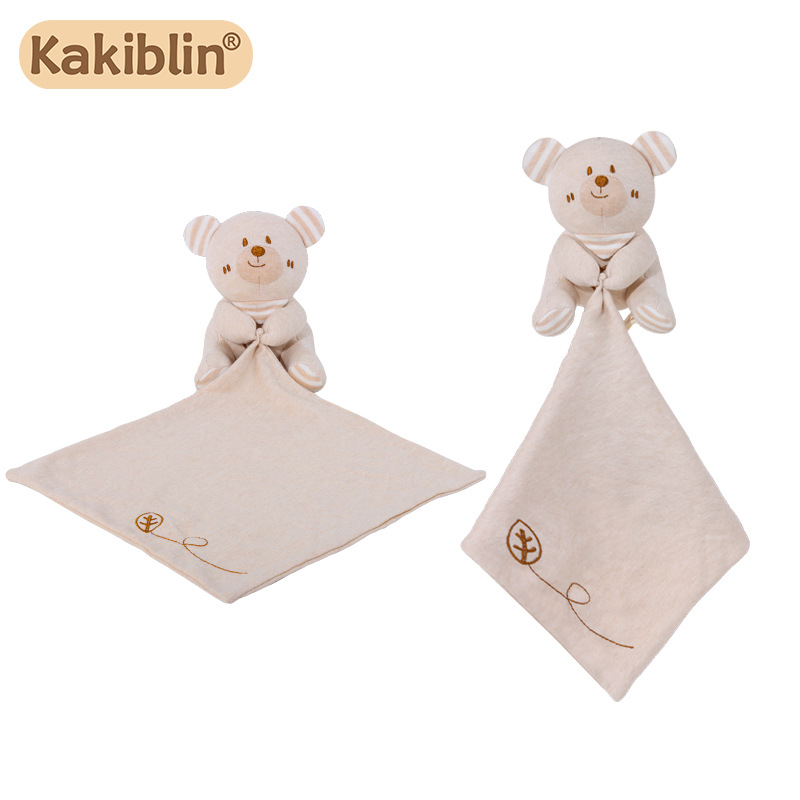 Toallas de algodón orgánico para osos de muñeca (bolsa)