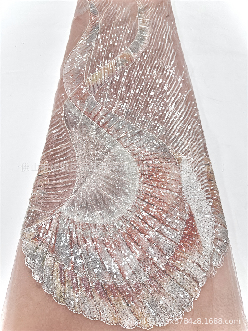 Fantasía de moda falda de sirena tela de sequilla vestido