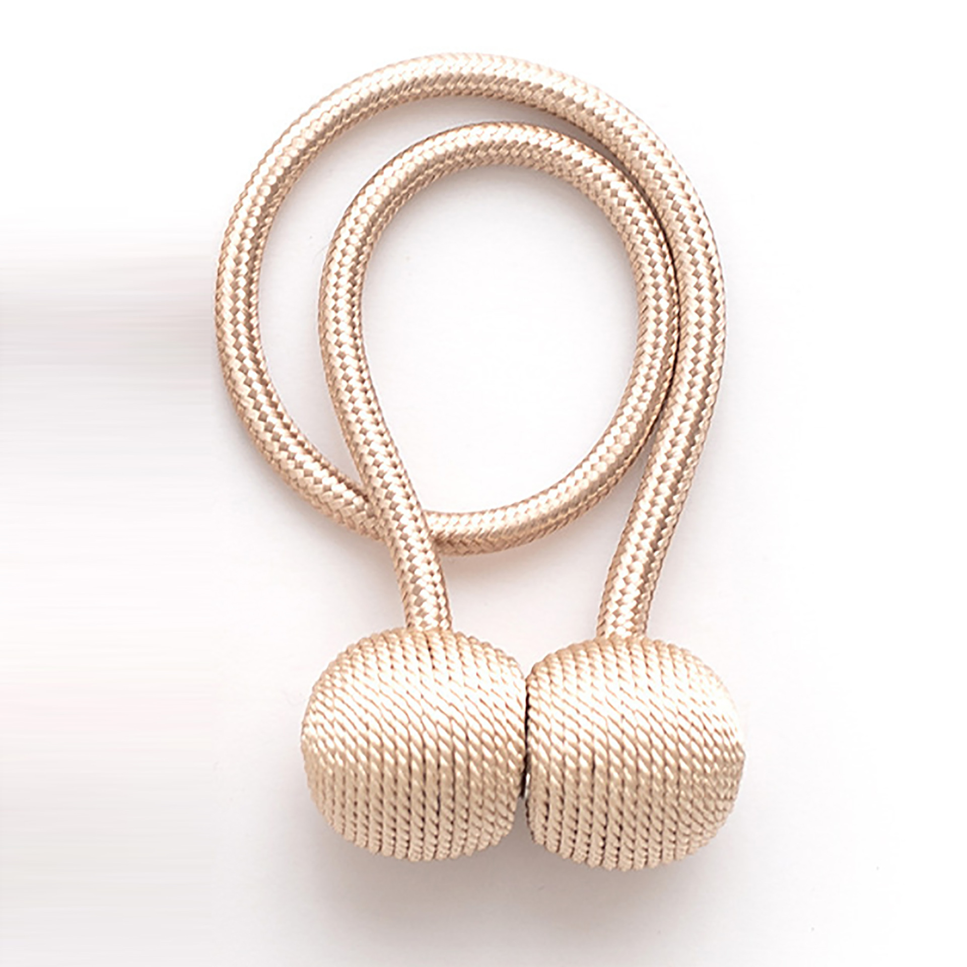 Cortina atada con auriculares de absorción magnética nuevo estilo de alta sensación japonesa y coreana temu simple