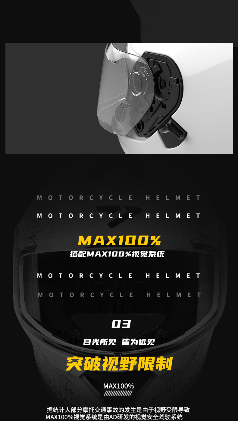 Ad Electric Motorcycle Helmet for Men and Women All Seasons Bluetooth 3C Certified Motorcycle Full-Face Helmet Cycling Dot Safety Helmet