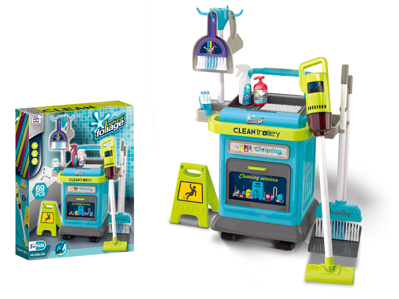Juego de Carrito de Juguete para Juego de Roles de Plástico para Niños