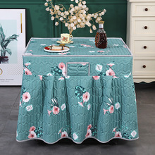 新款烤火罩电炉罩电烤炉正方形长方形电炉子烤火罩布罩套加厚冬