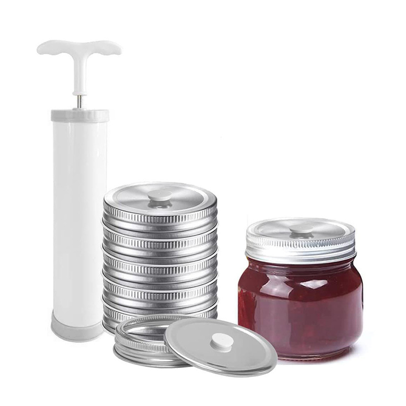 Cross-border Hot Sale Mason Jar Vacuum Cover Kit Fresh Food Grade Sealing Cover Mason Jar Vacuum Sealing Cover Cross-border Hot Sale Mason Jar Vacuum Cover Kit Fresh Food Grade Sealing Cover Mason Jar Vacuum Sealing Cover