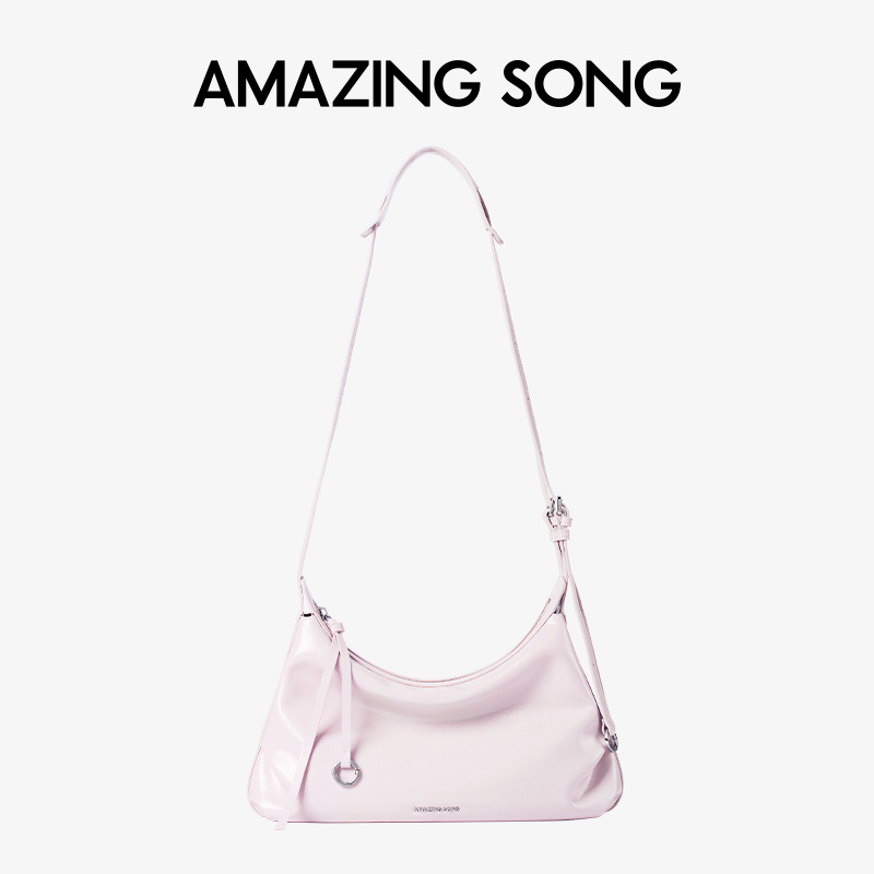 【陳都林と同じスタイル】Amazing Song ドーナツ HOBO スモール アンダーアーム クロスボディバッグ レディースバッグ 新品