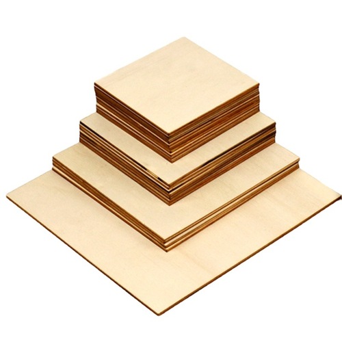 DIY laser cutting wood chips wooden geometric wood oval square round etc. Clay base board wooden board can be shaped