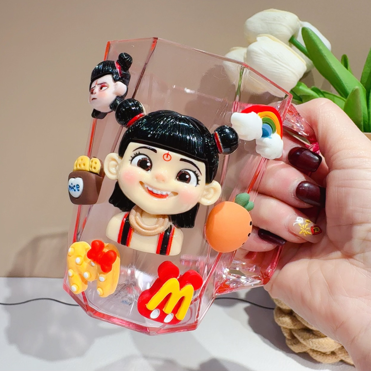 Big head Nezha model